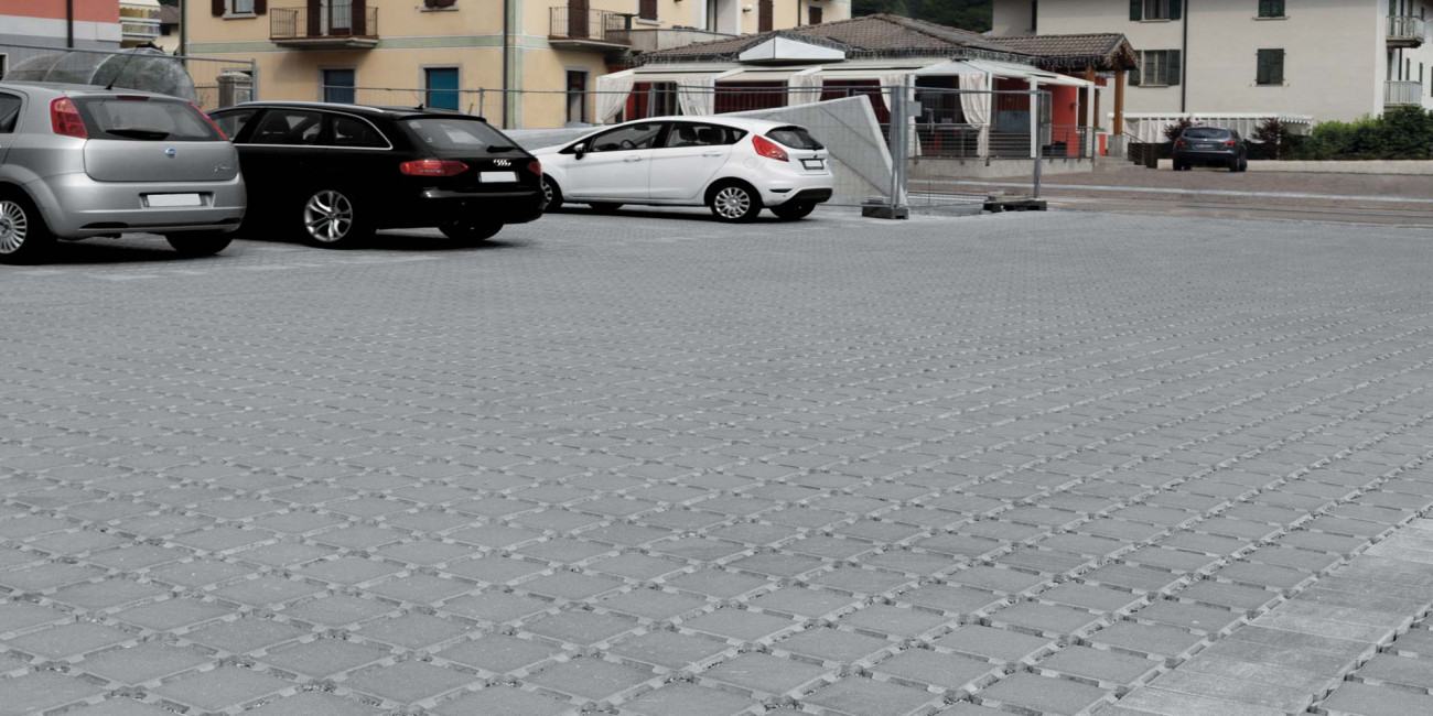 PAVÉ DRAINANT GRIS MIX 20X20