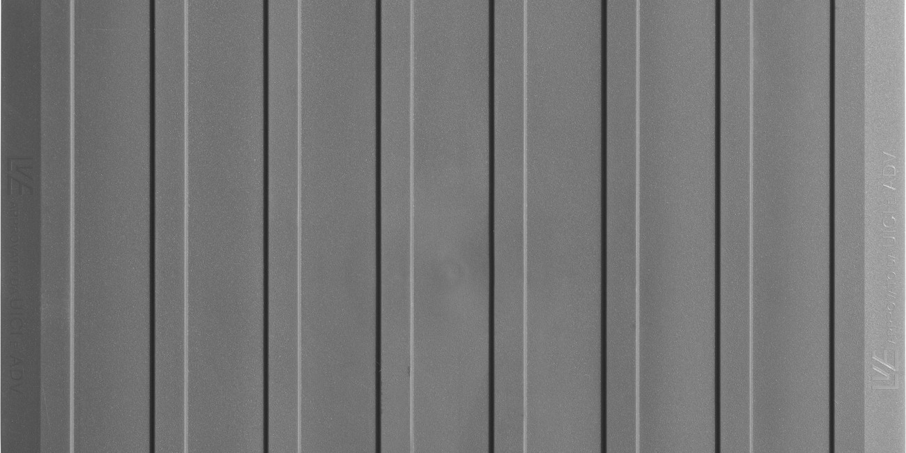 LOGES LVE PVC-SYSTEM GERADEAUS-RICHTUNG GRAU  