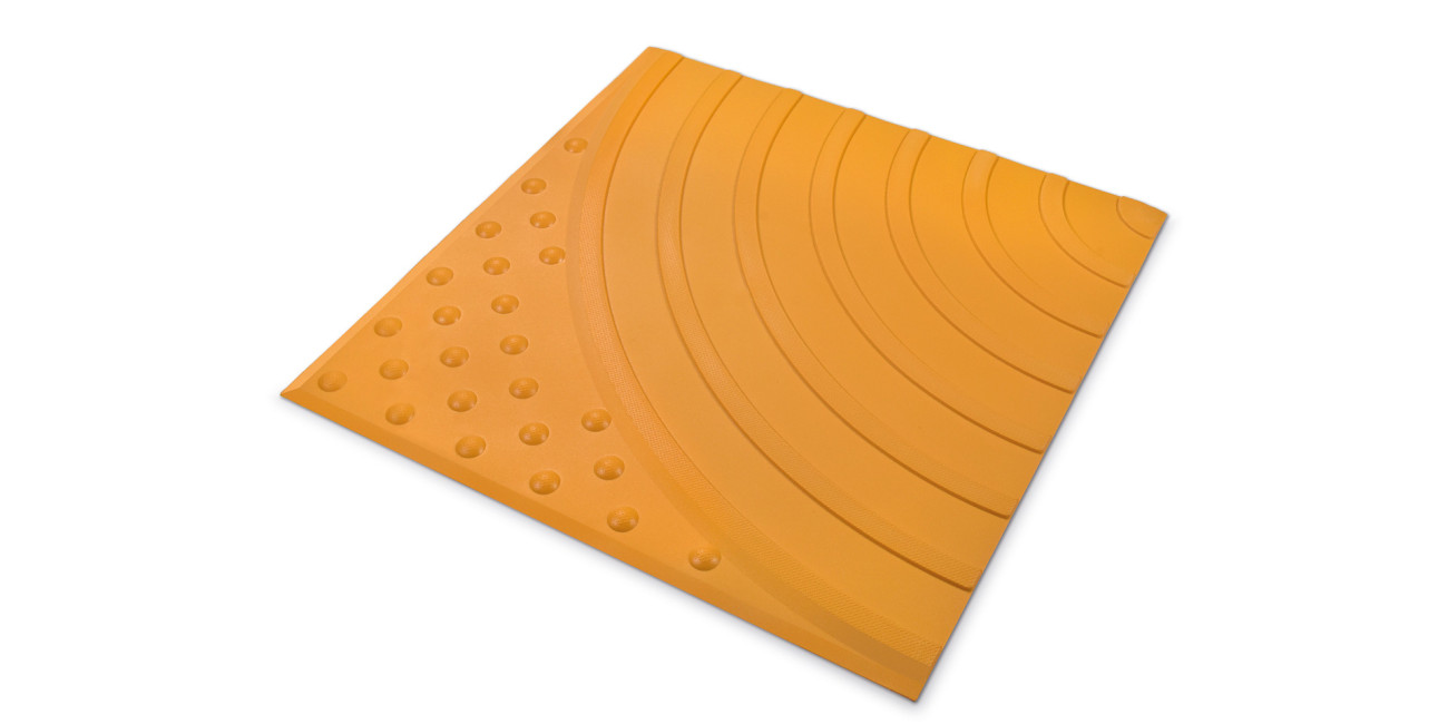 LOGES LVE STYSTEME PVC TOURNAGE D'ANGLE JAUNE